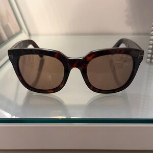 Tom Ford Brown Campbell Tortoise Sunglasses